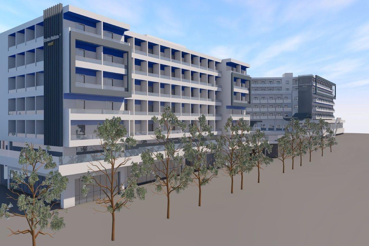 Hotel Belvedere Beach Rhodes City Exterior photo