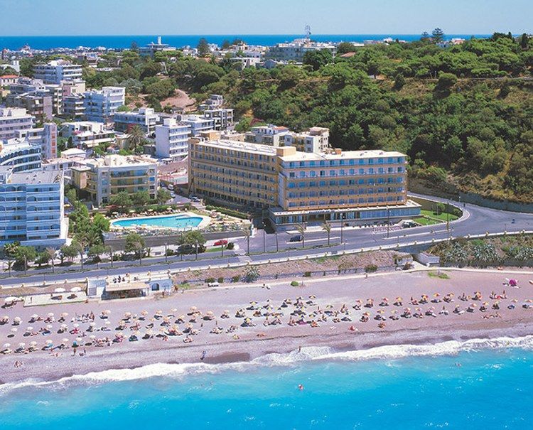 Hotel Belvedere Beach Rhodes City Exterior photo